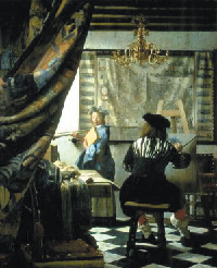 1665 Vermeer Die Malkunst